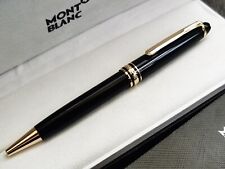 New Montblanc Gold Finish Meisterstuck Classique Luxury Ballpoint Pen 164B picture