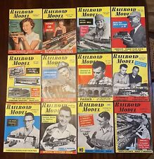 Railroad Model Craftsman Magazine Complete Year 1955 Vintage Train - Lot Of 12 picture