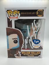 SIGNED Funko Pop BRAVEHEART - WILLIAM WALLACE #368 COA AUTHENTICATED picture