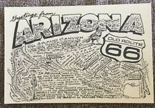 Old Route 66. R. Waldmire postcard #37-Greetings From Arizona picture