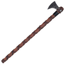 Hand Forged Functional Outdoor Viking Bearded Axe, This impressive weapon fea... picture