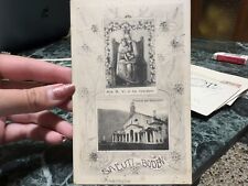 Card Rose from The Boden Vedita Sanctuary Viaggiata 1928 Bg picture