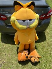 Vintage Garfield Huge Plush. By Play By Play 4ft picture