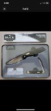 Buck Knives 464 Large Folder & 379 Solo Combo Collector's Tin picture