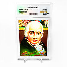BENJAMIN WEST Holographic Card 2024 GleeBeeCo Slabbed #BNTB-L Only /25 picture