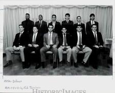 1990 Press Photo All-Star Defense - ctca01231 picture