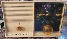 RARE 1959 Philco Tube Am Radio Mid Century Pink picture