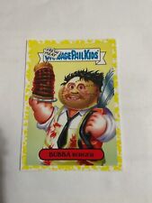 GARBAGE PAIL KIDS REVENGE OF OH THE HORROR-IBLE Bubba Burger YELLOW picture