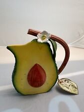 Miniature Ceramic Khien Pitcher Avocado picture