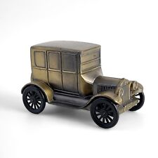 Vintage Banthrico 1926 Ford car die cast coin bank Model T Promotional Bank  picture
