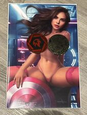 Commander Militia M House Comics Naughty Virgin Cover Sidney Augusto /20 picture