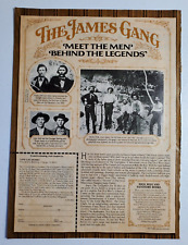 Vintage Time Life Books Meet The James Gang Order Form Ad picture