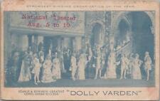 Postcard National Theatre Comic Opera Dolly Varden 1907  picture