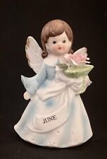 1960s Norleans June Birthday Angel With Roses picture