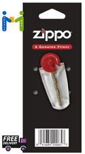 Zippo Flints 6 Count (Pack of 1), Red picture