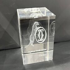 Cartier Crystal Ornament Joyeux Noel 2004 Limited Edition Paperweight Panthère picture