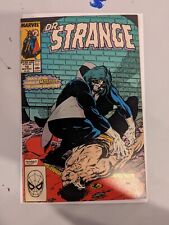 Dr. Strange 10, Vs Morbius. Jackson Guice cover. High grade Marvel 1989 KEY picture