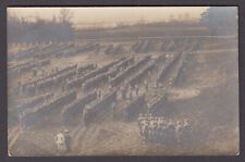 Troops at Motor Transport Corps Nevers France RPPC postcard 1910s picture