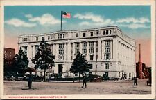 Vintage Municipal Building Washington DC Postcard E10 picture