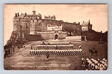 Castlehill-Edinburgh, Edinburgh Castle, Antique, Vintage Souvenir Postcard picture