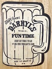 c1970s DARYL’S FUN TIME Restaurant Cocktail Bar Vintage Drink Menu picture