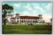Detroit MI-Michigan, Belle Isle Casino, Antique Vintage c1909 Souvenir Postcard picture