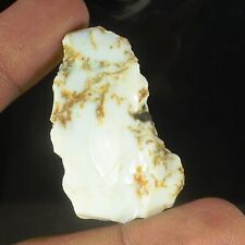 51.55Ct White Opal 100%Natural Rough Specimen Collectible Minerals Healing picture