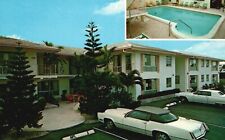 Postcard FL Fort Lauderdale Royal Plaza Apartments Pool Chrome Vintage PC H3336 picture