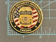Home land Security Investigations HSI Special Agent ~  Fresno CA ~ Coin Bulldogs picture
