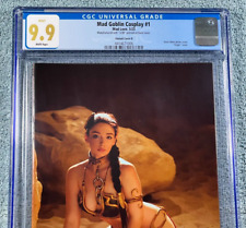 Mad Goblin #1 CGC 9.9 WP Star Wars Leia Hime Cosplay Photo Variant 3/30 Not 9.8 picture