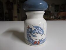 goose/duck spice jar replacement ceramic jar 1980 picture