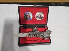 Harley Davidson Heritage Softail Classic Die Cast Motorcycle Knife, HD10 picture
