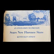 ‘An Invitation to Preview Sears New Florence KY Store’ Promotional Flyer picture