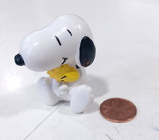 1966 Whitman's United Feature Peanuts Snoopy Hugging Woodstock PVC Figure - 6 picture