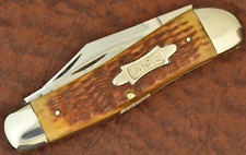 RARE CASE CLASSIC XX USA ROGERS BONE BIG WHITTLER KNIFE 1/1000 1990 (16150) picture