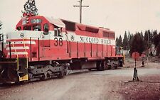 Mt Shasta Hambone Burney CA McCloud River Train Railroad Vtg Postcard D15 picture