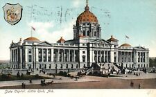 Postcard AR Little Rock Arkansas State Capitol 1908 Vintage PC b3898 picture
