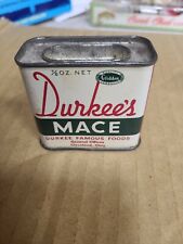 VINTAGE Durkee's Mace Spice Tin picture