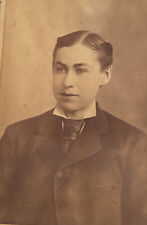 BUTCH LESBIAN Gay Interest Non Binary Portrait c 1860-70 CDV  PHOTO Paterson NJ picture