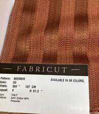 FABRICUT Fabrics Heavy Duty Upholstery Fabric Sample Spice Orange (B) picture