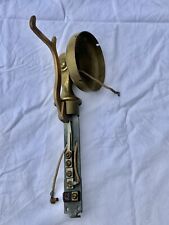 Vintage BRASS CANDLESTICK PHONE Parts Stamped 48A Railroad Dispatch W/Hanger picture