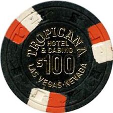 (1) $100. TROPICANA CASINO CHIP - 1979 - Las Vegas, Nevada 💥💥💥💥💥💥💥💥💥💥 picture