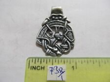 Ancient Silver Zomorphic amulet Viking Kievan Rus 9-10 AD №798/1 (copy) picture