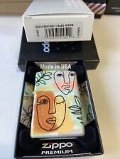 ZIPPO 49352 ABSTRACT FACE DESIGN 540 BRAND NEW (USA SHIPPING ONLY) picture