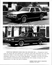 1982 Pontiac Bonneville Model G Press Release Photo Sedan Car picture