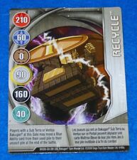 Bakugan Battle Brawlers Recycle Metal Collector Trading Card picture