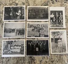 Vintage 7” X 5” Photos Of People Lot - 8 Total FAST  picture