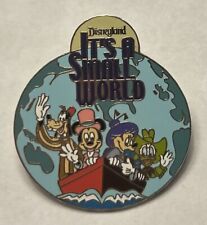 Disneyland - It's A Small World - Mickey & Minnie Mouse Goofy Donald Duck Pin picture
