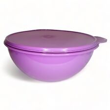 Tupperware Thatsa Bowl Mixing Bowl 32 Cup 7.5L  Mulberry Purple NEW picture