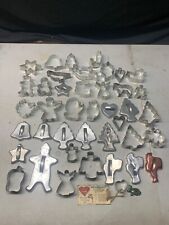 Lot of 42 vintage cookie cutters , holidays and more , listing others. picture